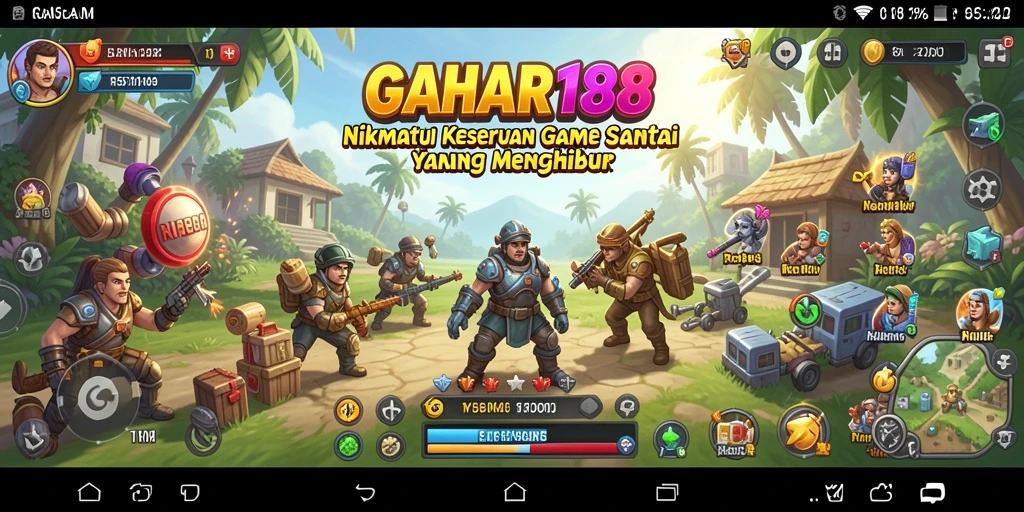 Tangkapan layar GAHAR188 memperlihatkan gameplay yang menghibur dan mudah dimainkan.