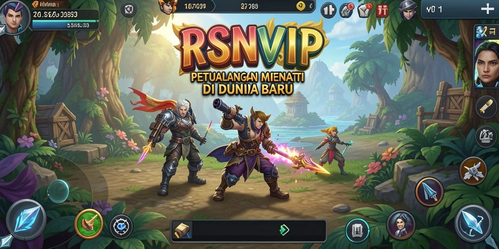 Tangkapan layar gameplay RSNVIP yang penuh petualangan mendebarkan.