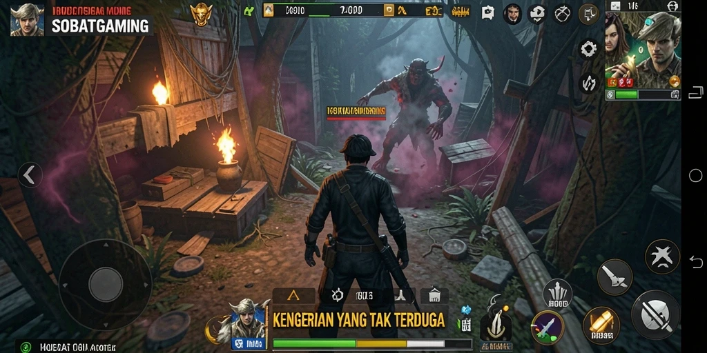 Tangkapan layar menampilkan suasana mencekam dalam gameplay SOBATGAMING.